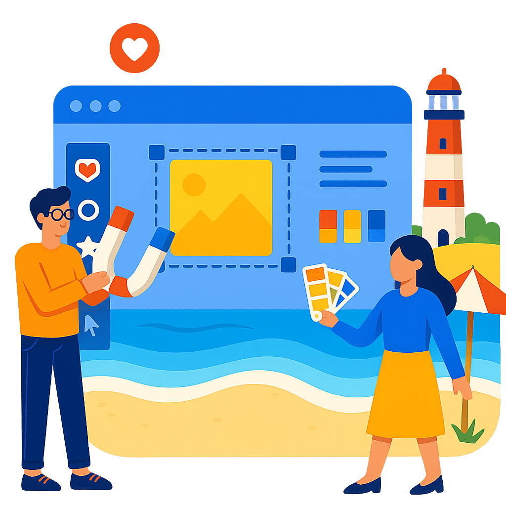Graphiste à Oléron & Charente-Maritime | Le Web 'Léon