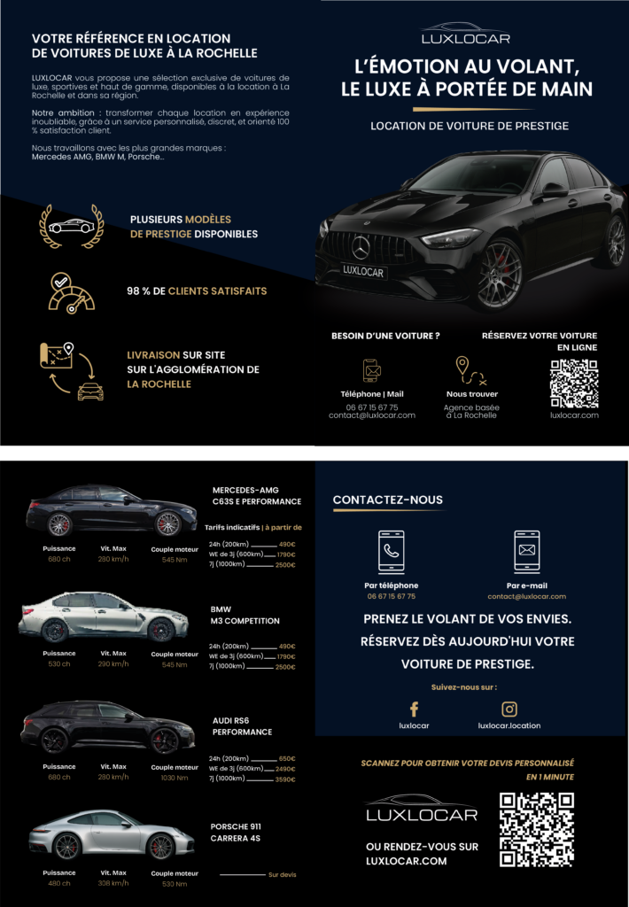 Plaquette Luxlocar v4